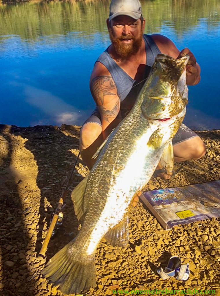 125cm, Barramundi Stuart Wallace